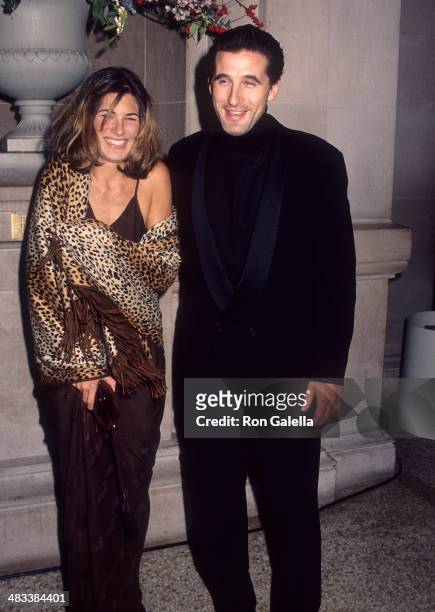 Fashion editor Elizabeth Saltzman and actor William Baldwin attend the Metropolitan Museum of Art's Costume Institute Gala Exhibition of...