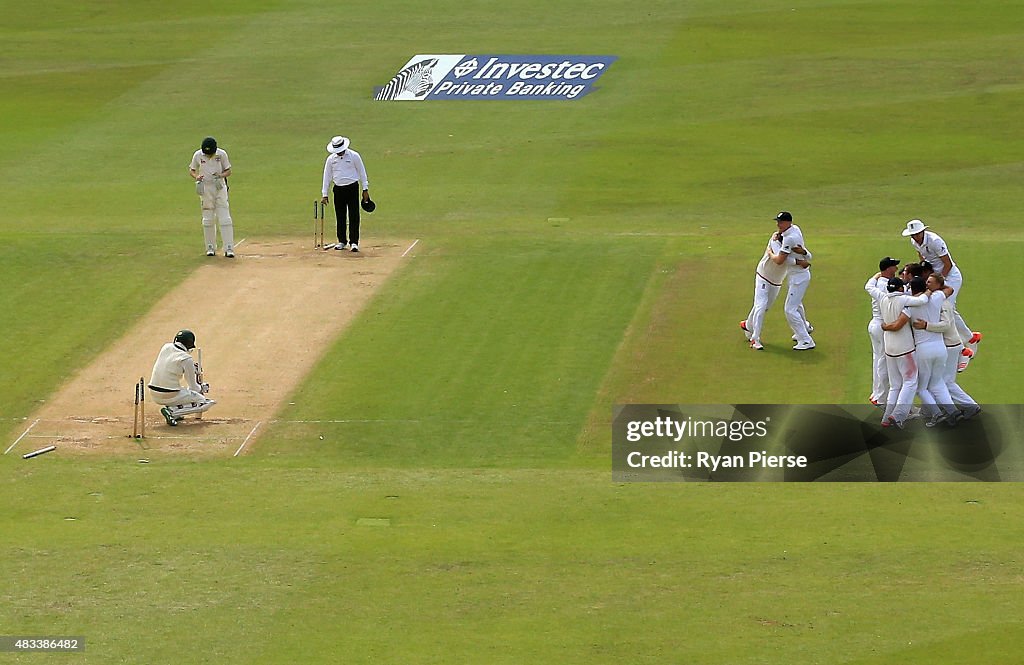 England v Australia: 4th Investec Ashes Test - Day Three