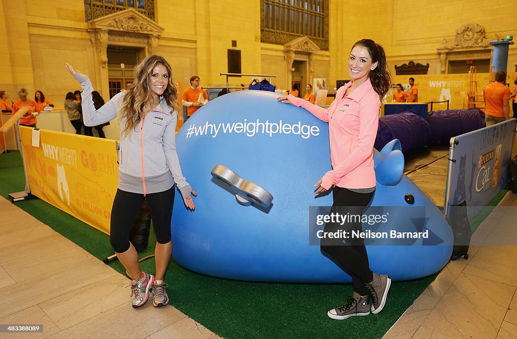 Purina Cat Chow "Why Weight?" Event In New York City