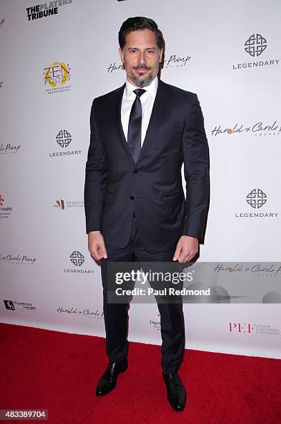 Actor Joe Manganiello attends the 15th Annual Harold And Carole Pump Foundation Gala at the Hyatt Regency Century Plaza on August 7, 2015 in Los...
