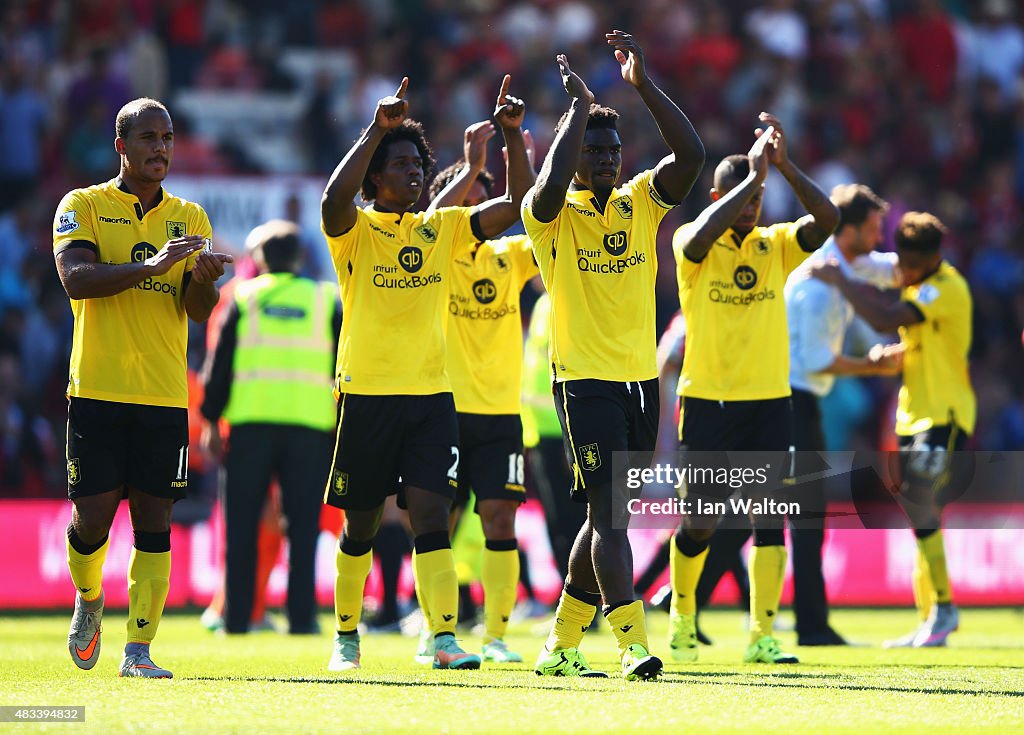 A.F.C. Bournemouth v Aston Villa - Premier League