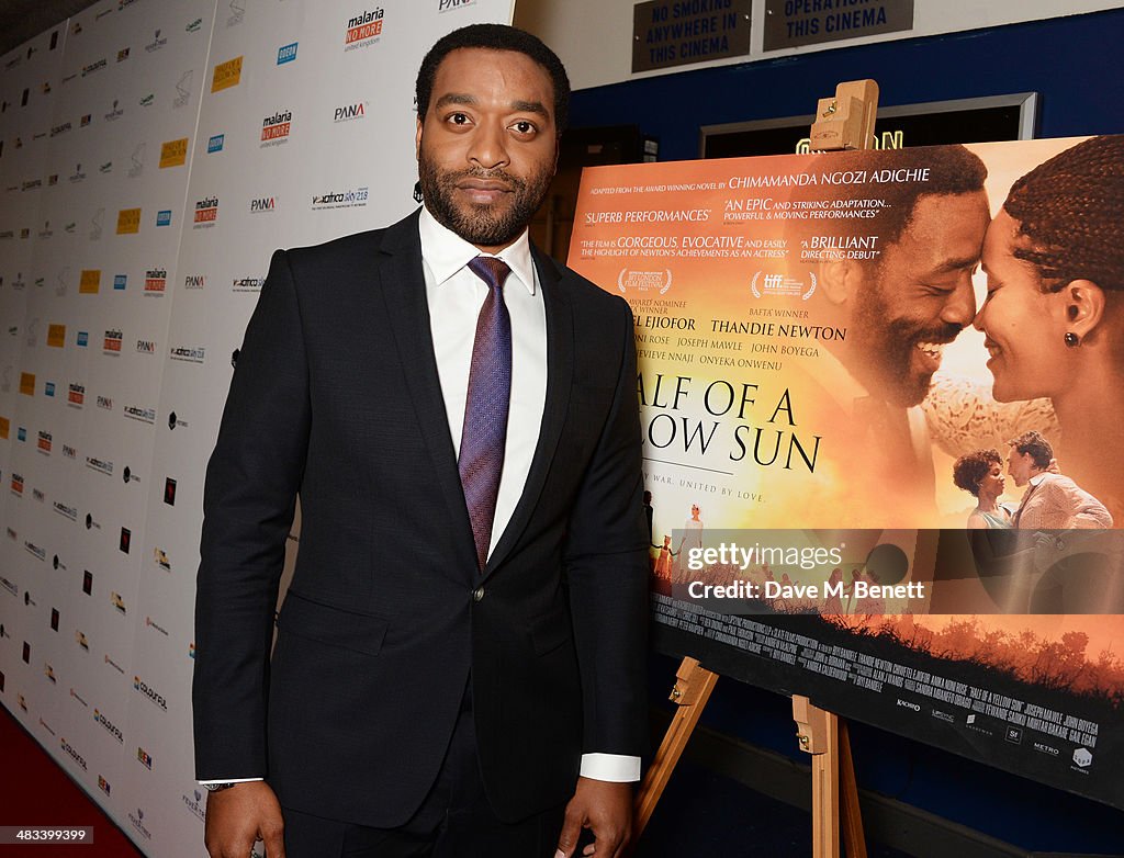 "Half Of A Yellow Sun" - UK Premiere - Inside Arrivals