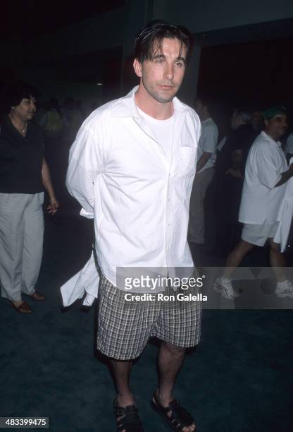 Actor William Baldwin attends the Screen Actors Guild Rally & Press Conference on June 13, 2000 at the James Cagney Theatre in Los Angeles,...