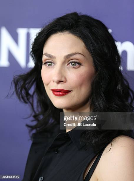 Joanne Kelly attends the NBC/Universal's 2014 Summer Press Day held at the Langham Hotel on April 8, 2014 in Passadena, California.