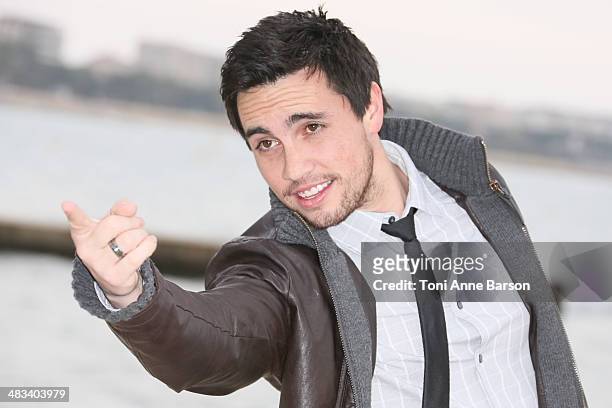 Chester See attends photocall during MIPTV 2014 at Hotel Majestic Jetty on April 8, 2014 in Cannes, France.