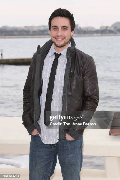 Chester See attends photocall during MIPTV 2014 at Hotel Majestic Jetty on April 8, 2014 in Cannes, France.