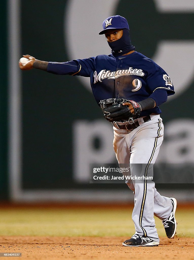 Milwaukee Brewers v Boston Red Sox