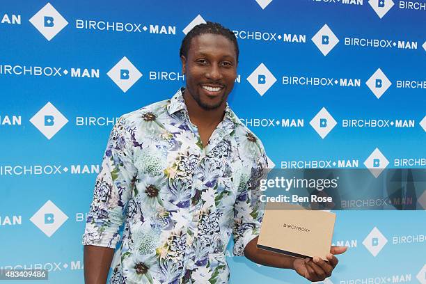 Atlanta Falcons Wide Receiver Roddy White attends the Birchbox Man Road Trip on August 8, 2015 in Atlanta, Georgia.