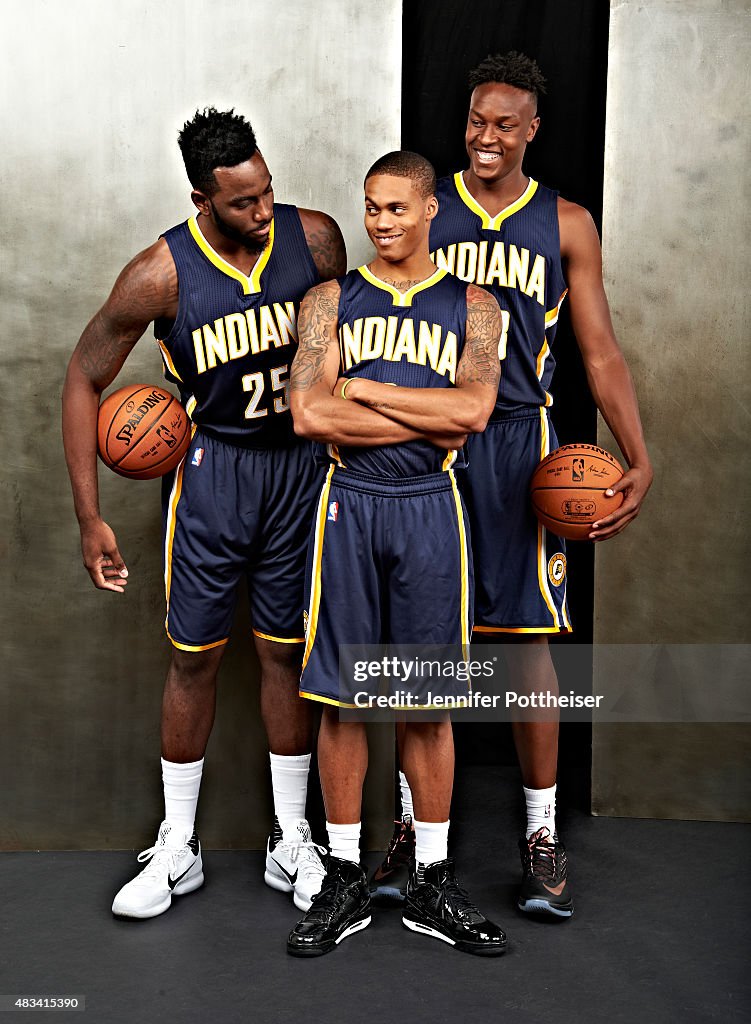 2015 NBA Rookie Photo Shoot