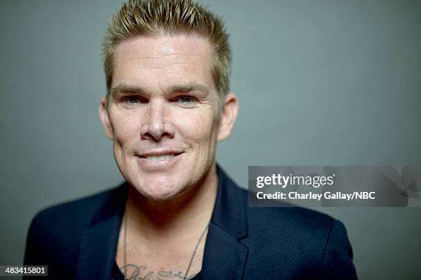 Actor Mark McGrath poses for a portrait during the 2014 NBCUniversal Summer Press Day at The Langham Huntington on April 8, 2014 in Pasadena,...