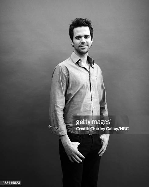 Actor David Walton poses for a portrait during the 2014 NBCUniversal Summer Press Day at The Langham Huntington on April 8, 2014 in Pasadena,...
