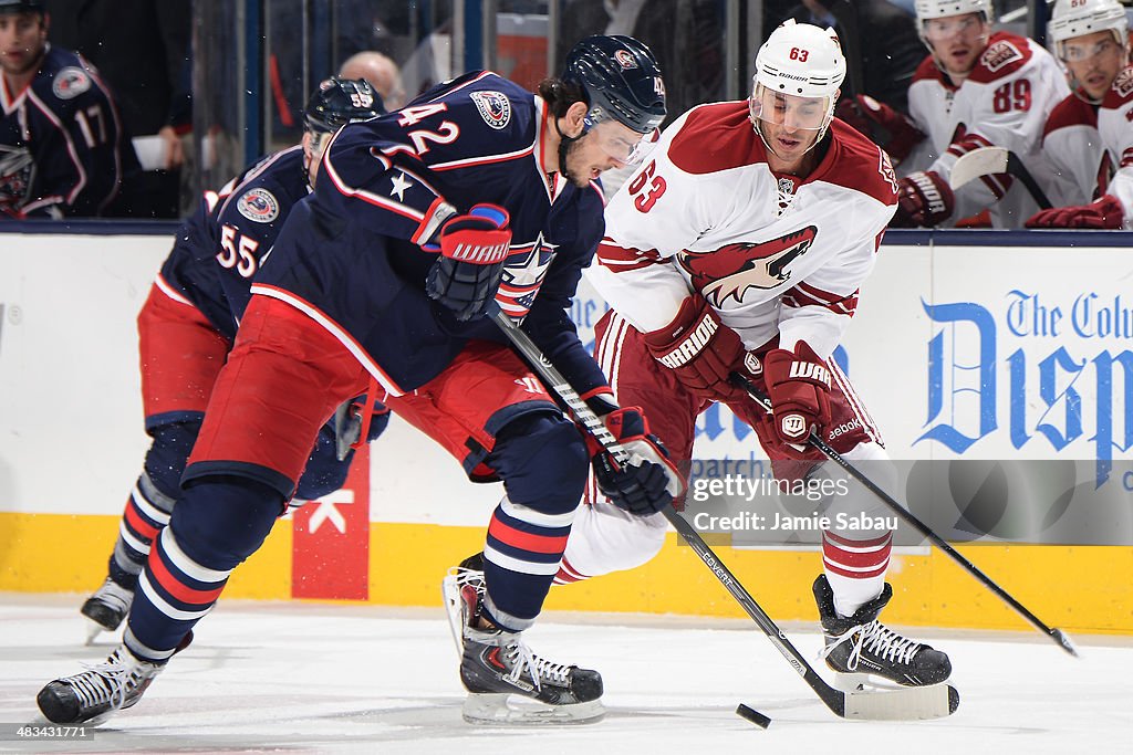 Phoenix Coyotes v Columbus Blue Jackets