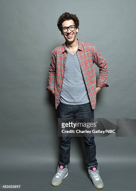 Actor Rick Glassman poses for a portrait during the 2014 NBCUniversal Summer Press Day at The Langham Huntington on April 8, 2014 in Pasadena,...