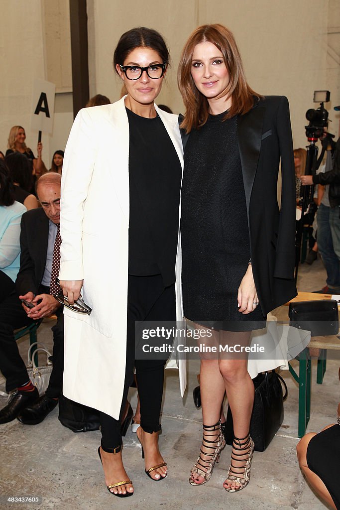 Dion Lee - Front Row - Mercedes-Benz Fashion Week Australia 2014