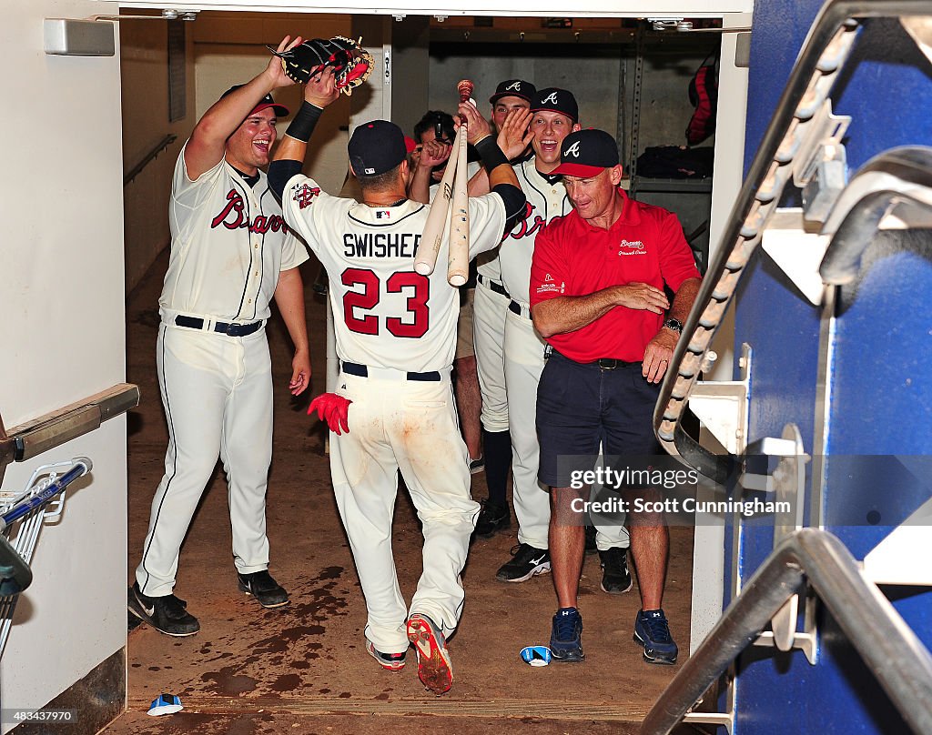 Miami Marlins v Atlanta Braves