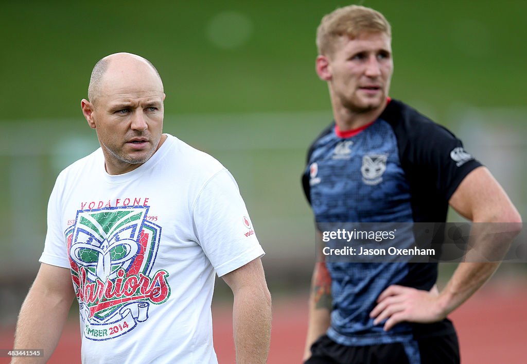 New Zealand Warriors Training Session