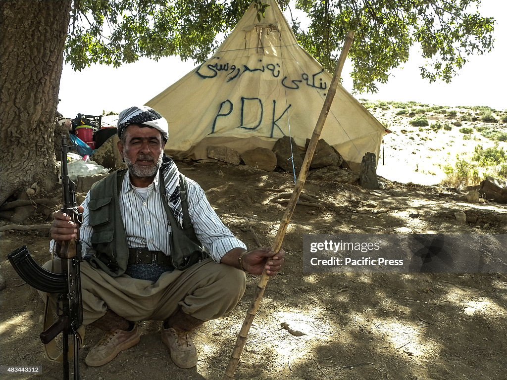 The PDKI movement is in Iranian borders, one kilometer away...