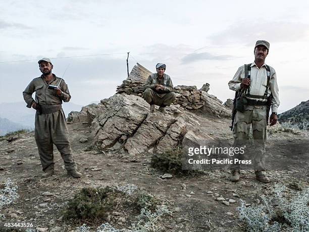 The PDKI movement is in Iranian borders, one kilometer away from the Iranian troops and where the Peshmerga stays.