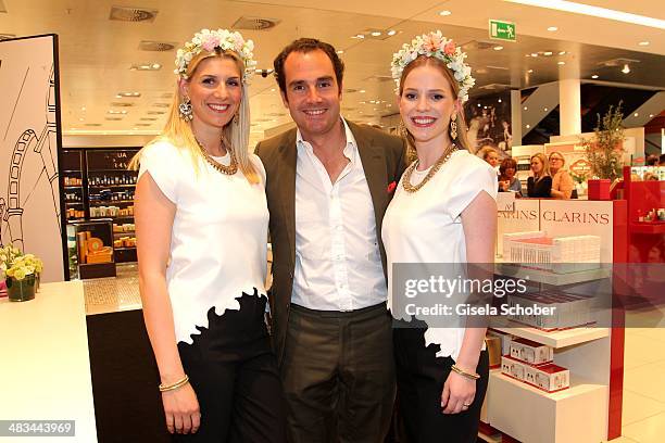 Dominik Pfoerringer attends the 'Studio Italia - La Perfezione del Gusto' grand opening at Oberpollinger on April 8, 2014 in Munich, Germany.