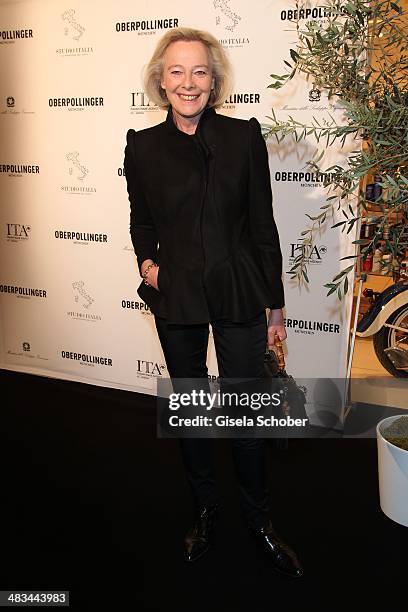 Uschi zu Hohenlohe-Oehringen attends the 'Studio Italia - La Perfezione del Gusto' grand opening at Oberpollinger on April 8, 2014 in Munich, Germany.