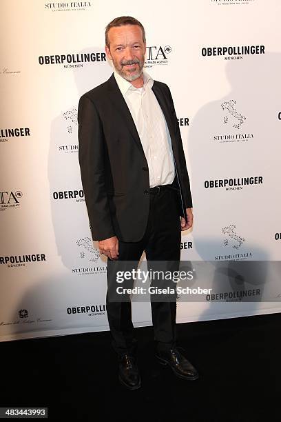 Michael Roll attends the 'Studio Italia - La Perfezione del Gusto' grand opening at Oberpollinger on April 8, 2014 in Munich, Germany.