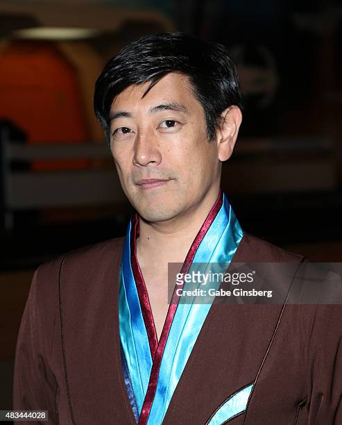 Actor Grant Imahara attends the 14th annual official Star Trek convention at the Rio Hotel & Casino on August 8, 2015 in Las Vegas, Nevada.
