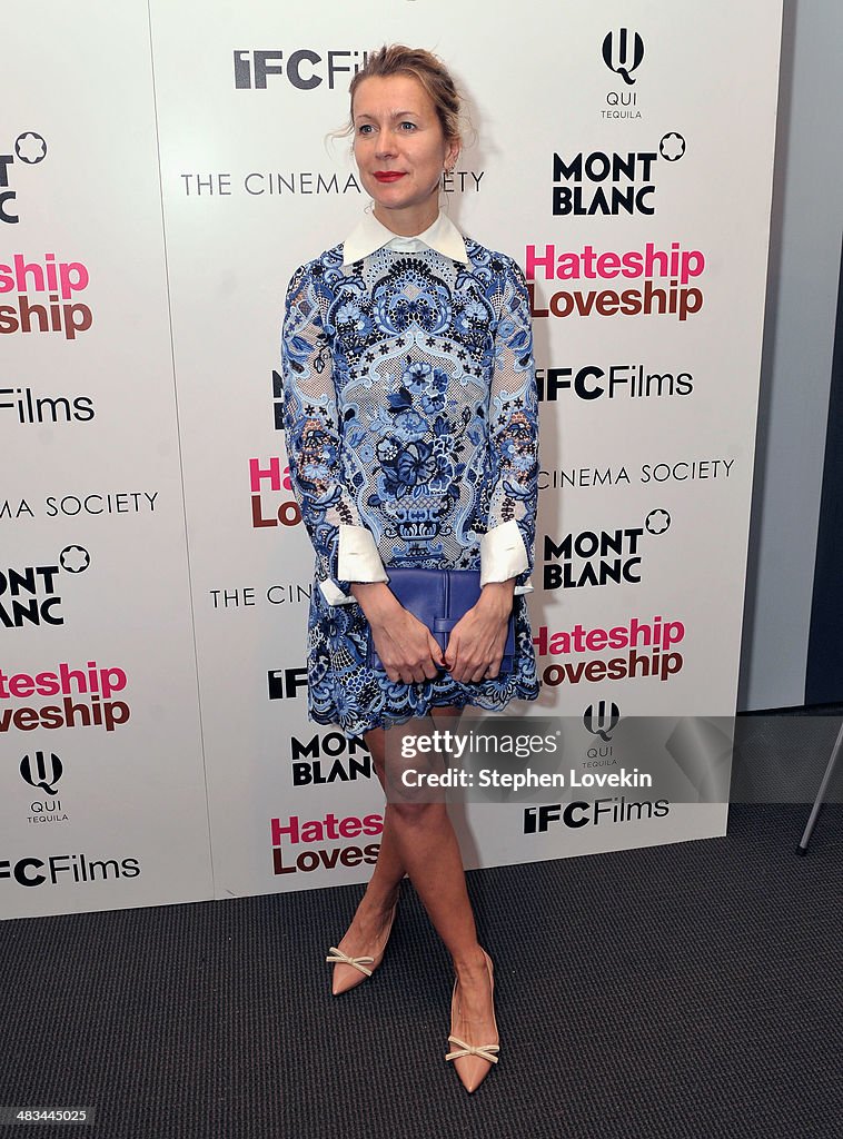 The Cinema Society And Montblanc Host A Screening Of IFC Films' "Hateship Loveship"- Arrivals