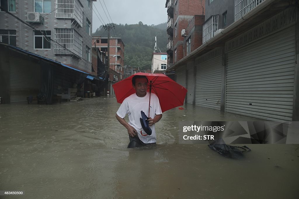 CHINA-WEATHER-TYPHOON