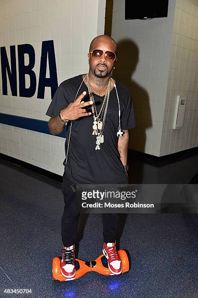 Jermaine Dupri attends the 2015 Ford Neighborhood Awards Hosted By Steve Harvey at Phillips Arena on August 8, 2015 in Atlanta, Georgia.