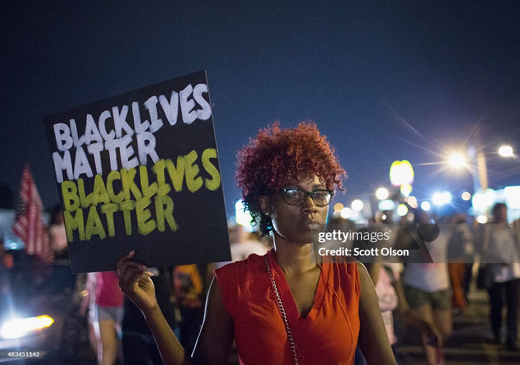 Ferguson, Missouri Marks One-Year Anniversary Of The Death Of Michael Brown