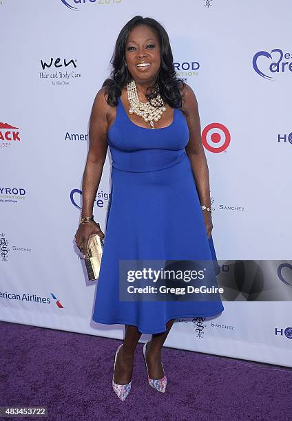 Star Jones arrives at HollyRod Foundation's 17th Annual DesignCare Gala at The Lot Studios on August 8, 2015 in Los Angeles, California.