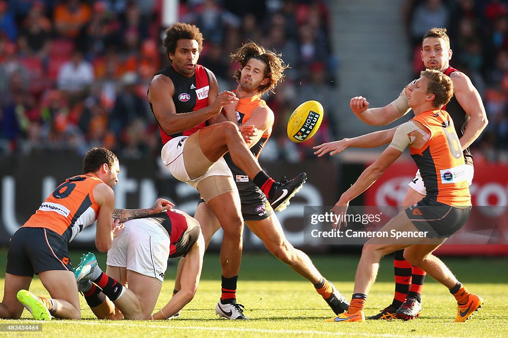 AFL Rd 19 - GWS Giants v Essendon