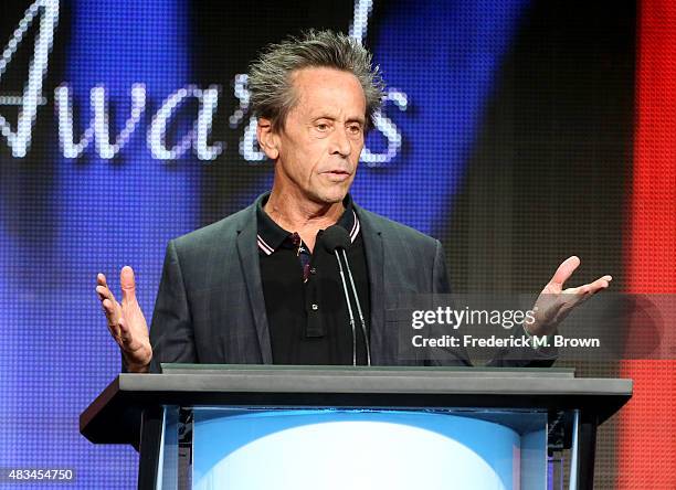 Producer Brian Grazer accepts the TCA Award for Program of the Year for 'Empire' onstage during the 31st annual Television Critics Association Awards...