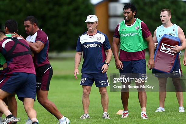 Manly Sea Eagles Training Session, News Photo