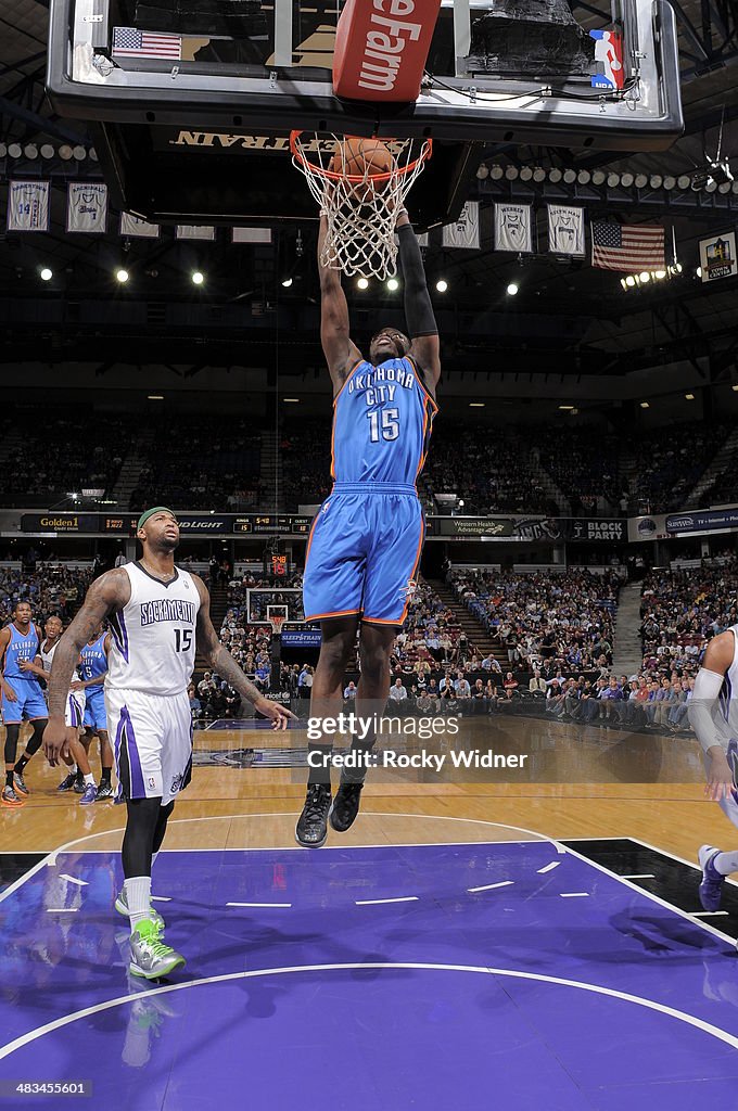 Oklahoma City Thunder v Sacramento Kings