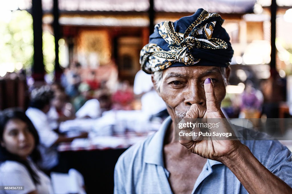 Legislative Elections Held In Indonesia