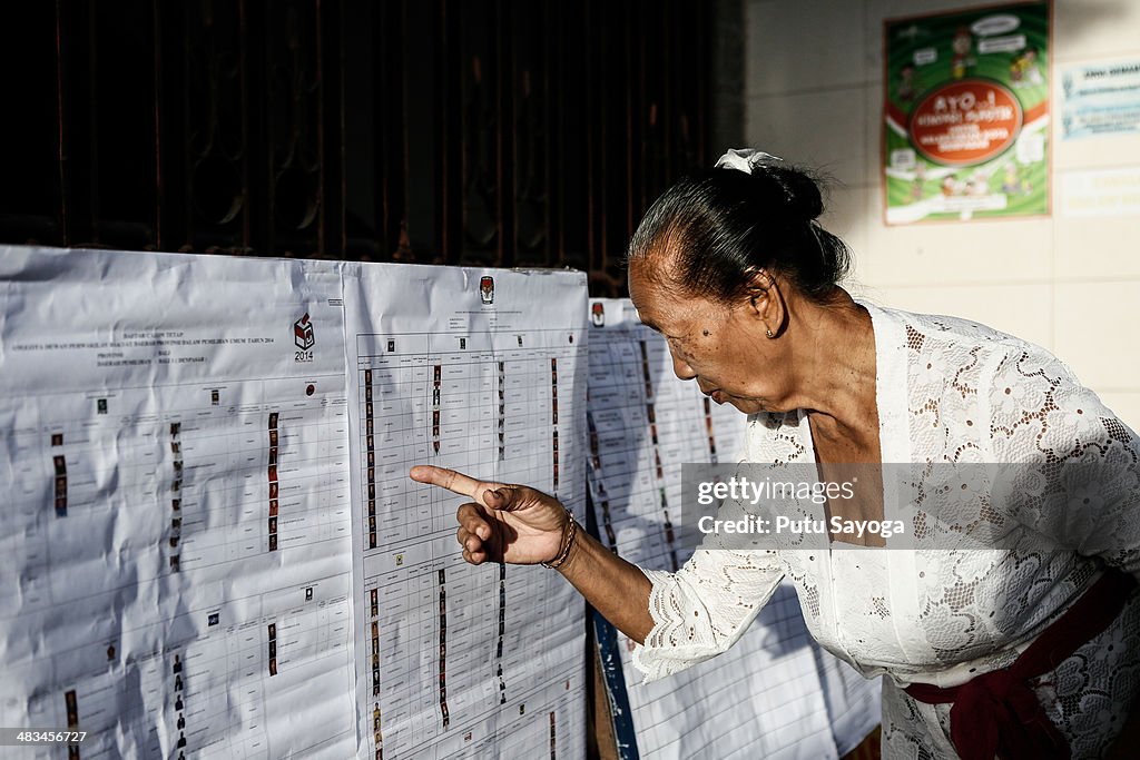 Legislative Elections Held In Indonesia