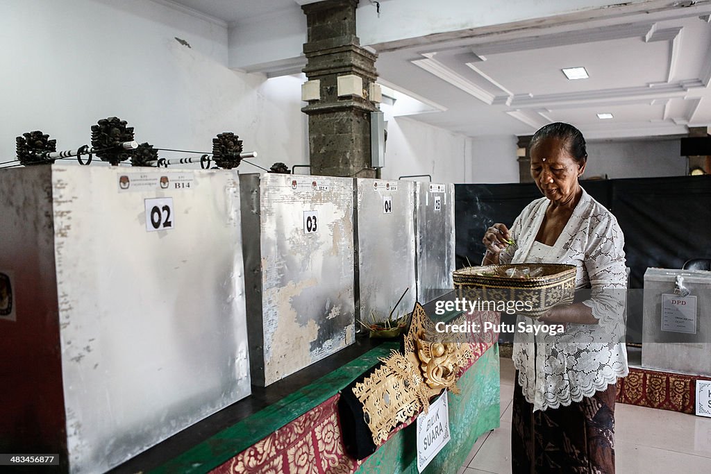 Legislative Elections Held In Indonesia