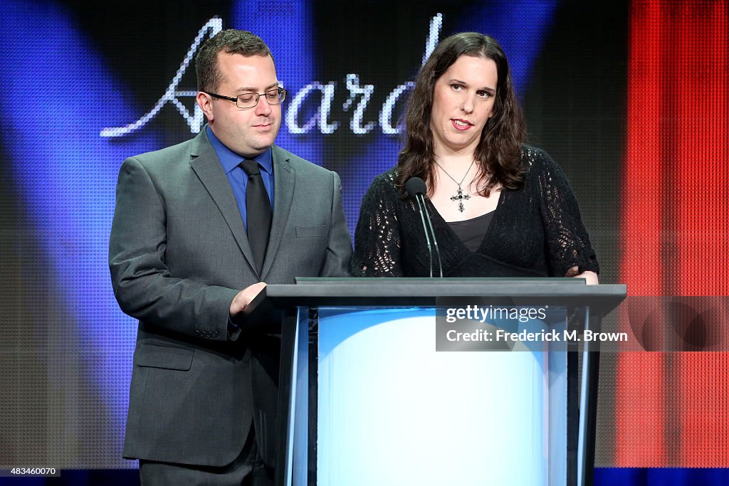 Eric Goldman of Collider's Christina Radish present the TCA