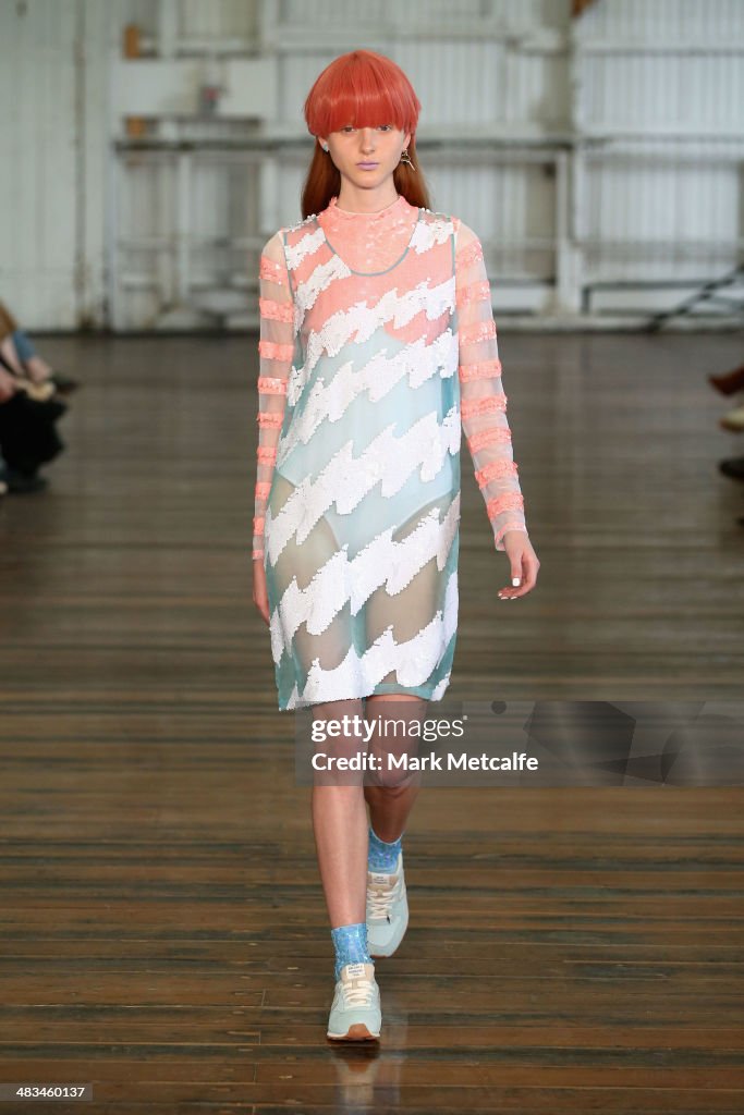 Emma Mulholland - Runway - Mercedes-Benz Fashion Week Australia 2014