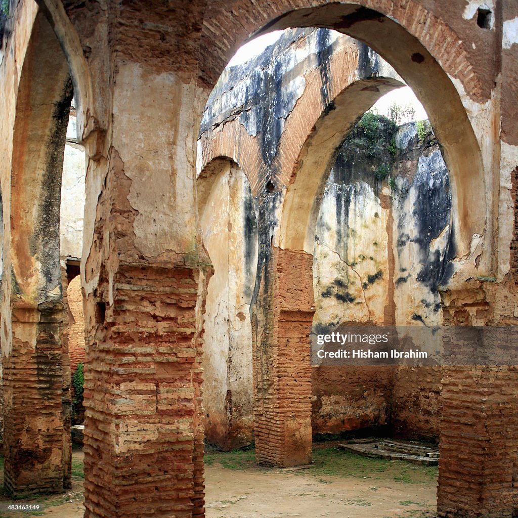 Chellah-Merenid Necropolis, Ruins-Rabat, Morocco