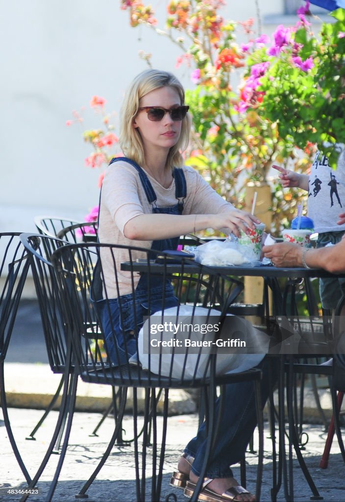 Celebrity Sightings In Los Angeles - April 08, 2014