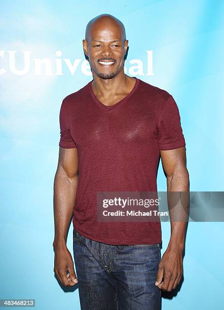 Keenen Ivory Wayans arrives at the NBCUniversal's 2014 Summer Press Day held at Langham Hotel on April 8, 2014 in Pasadena, California.