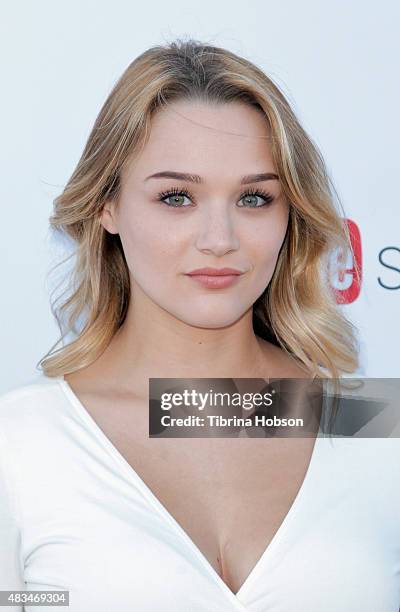 Hunter King attends the 4th annual YouTube No Bull Teen Video Awards at YouTube Space LA on August 8, 2015 in Los Angeles, California.