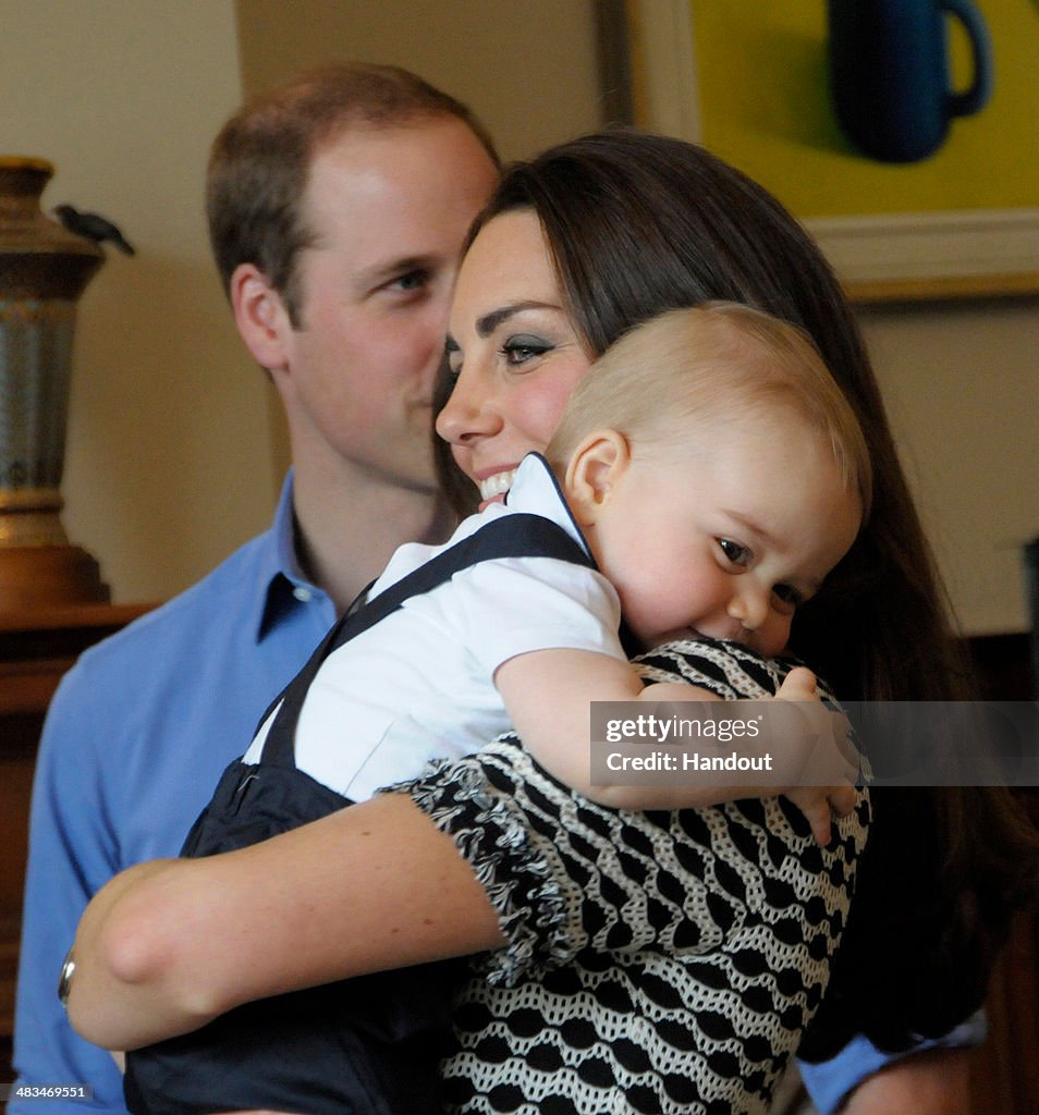 The Duke And Duchess Of Cambridge Tour Australia And New Zealand - Day 3