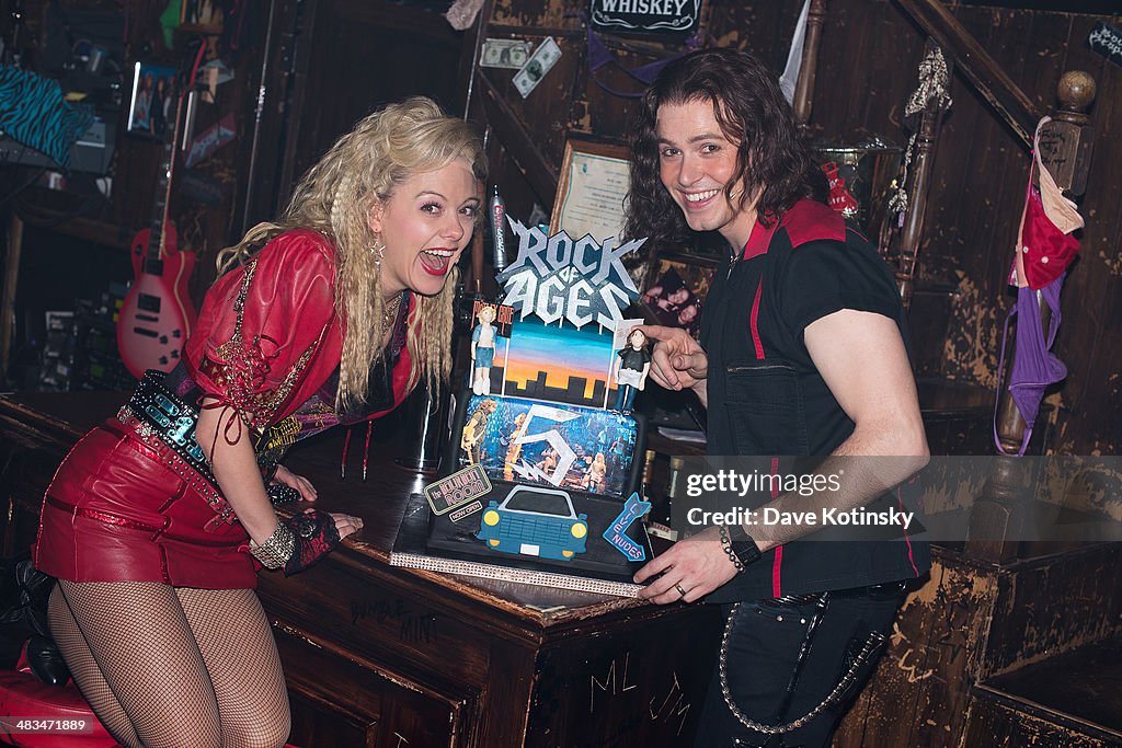 "Rock Of Ages" 5th Anniversary On Broadway Celebration