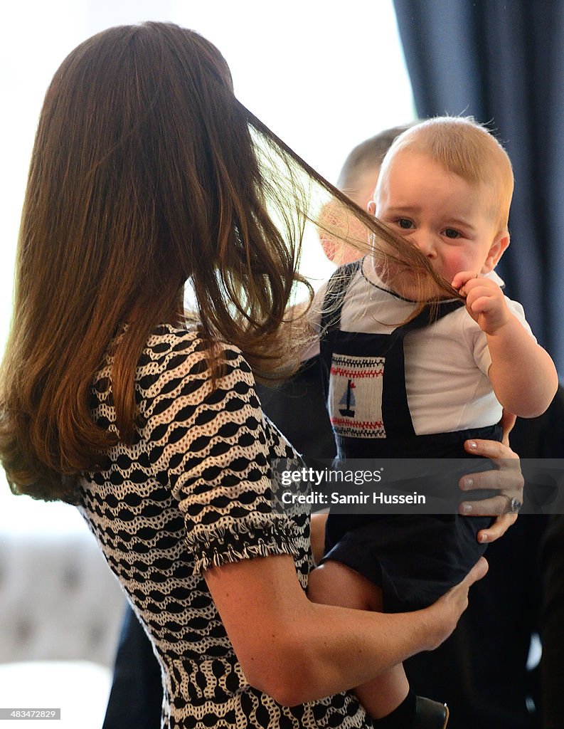 The Duke And Duchess Of Cambridge Tour Australia And New Zealand - Day 3