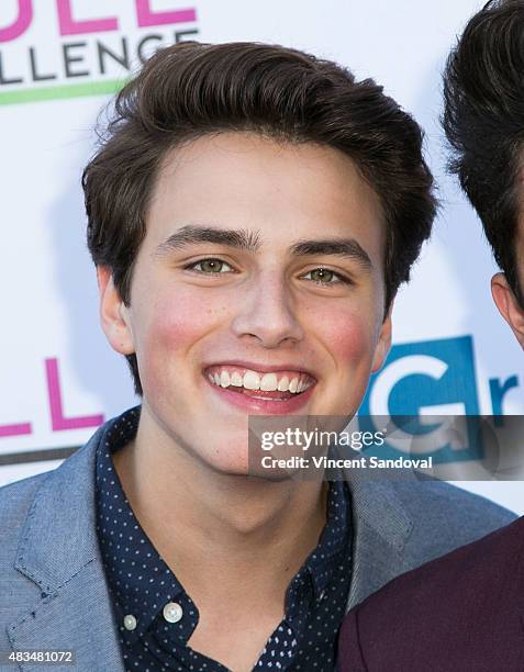 Jon Klaasen attends the 4th Annual YouTube No Bull Teen Video Awards at YouTube Space LA on August 8, 2015 in Los Angeles, California.