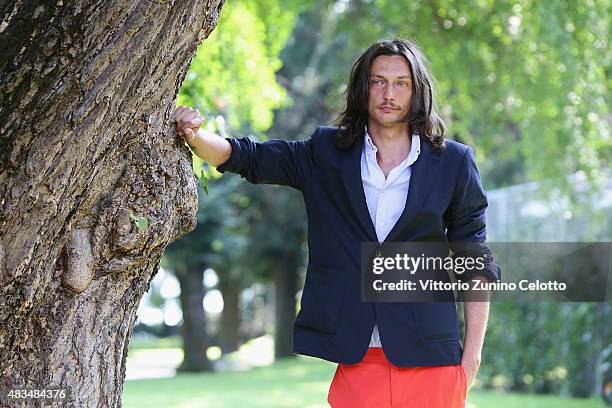 Actor Jonathan Genet attends Cosmos photocall on August 8, 2015 in Locarno, Switzerland.