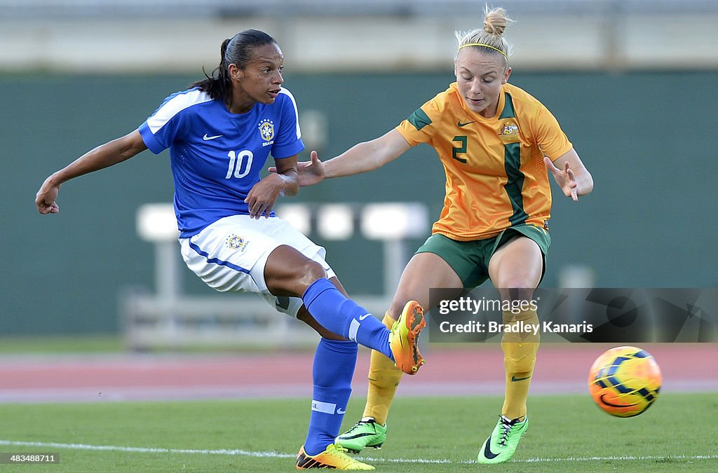 Australia v Brazil - Women's International Friendly
